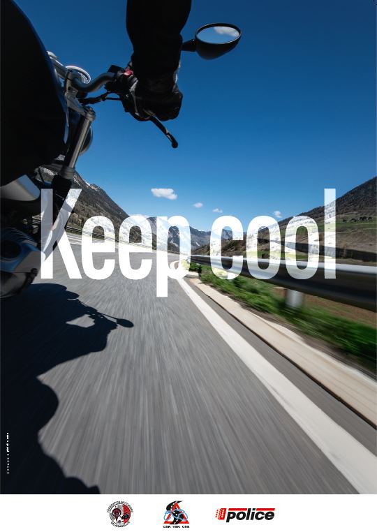 La police cantonale valaisanne lance sa campagne de promotion à destination des motards